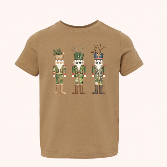 CAMO NUTCRACKER TEE || KIDS