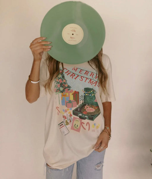 CHRISTMAS RECORD TEE