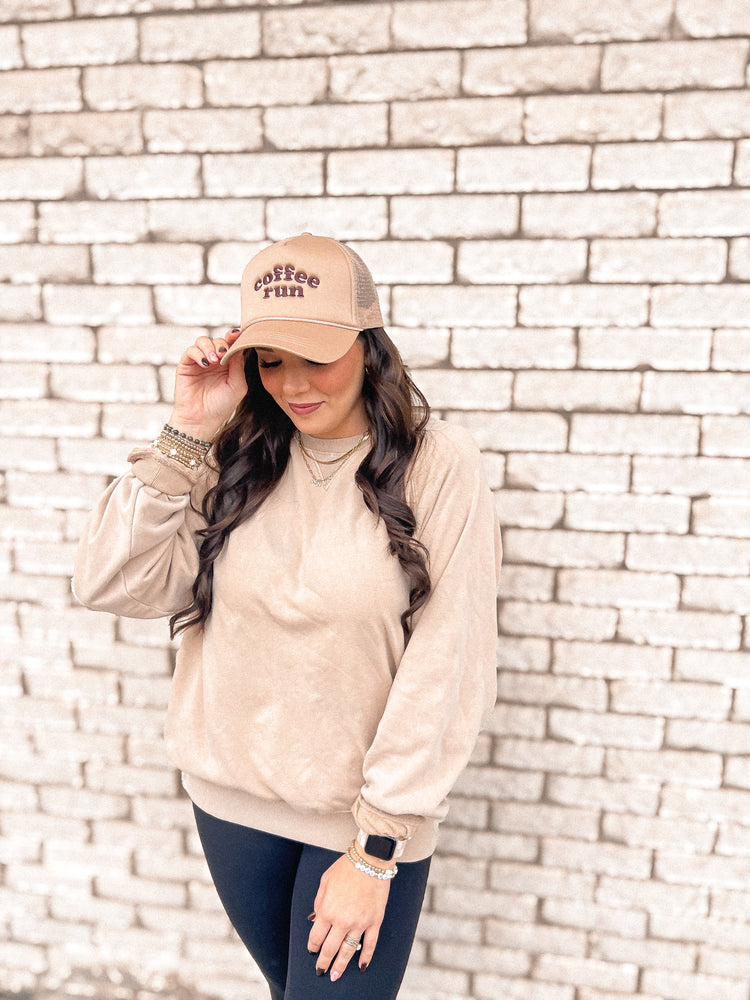 COFFEE RUN TRUCKER CAP