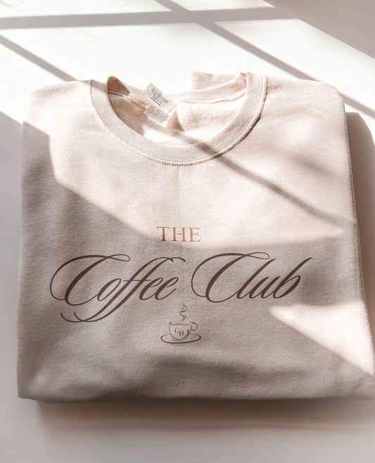 Coffee Club || SAND SWEATER