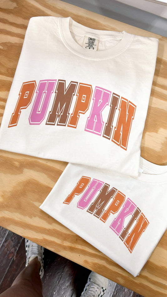 PUMPKIN BLOCK TEE