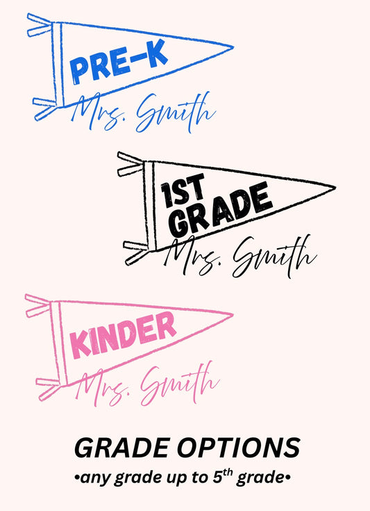 GRADE BANNER CUSTOM TEE