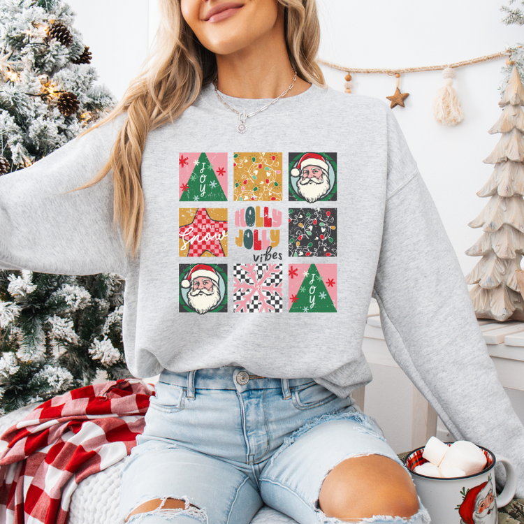 HOLLY JOLLY VIBES SWEATER