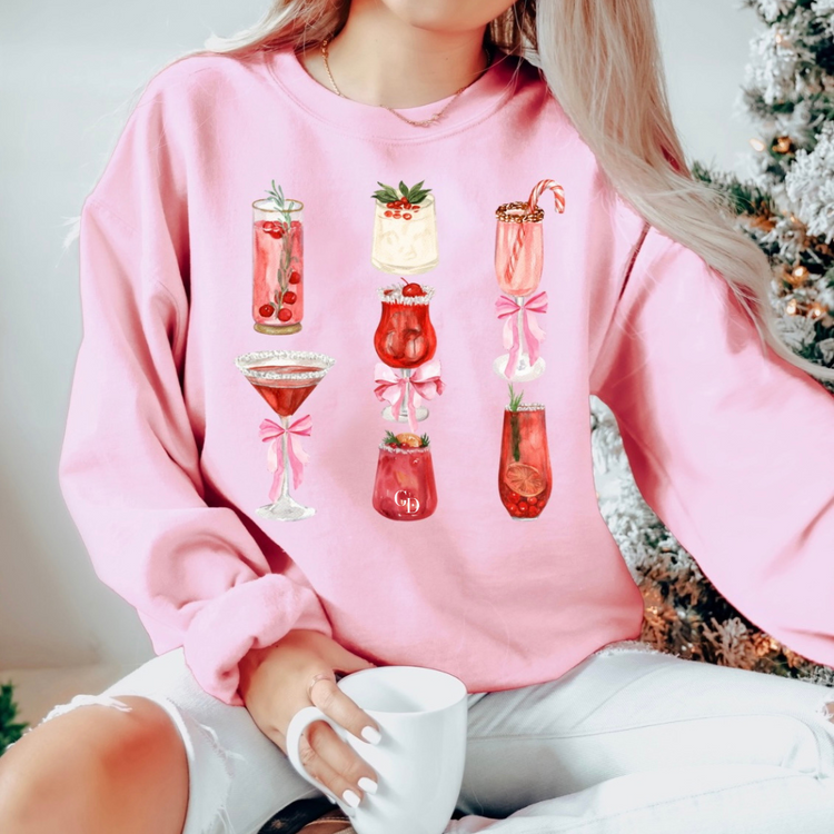 HOLIDAY DRINKS SWEATER